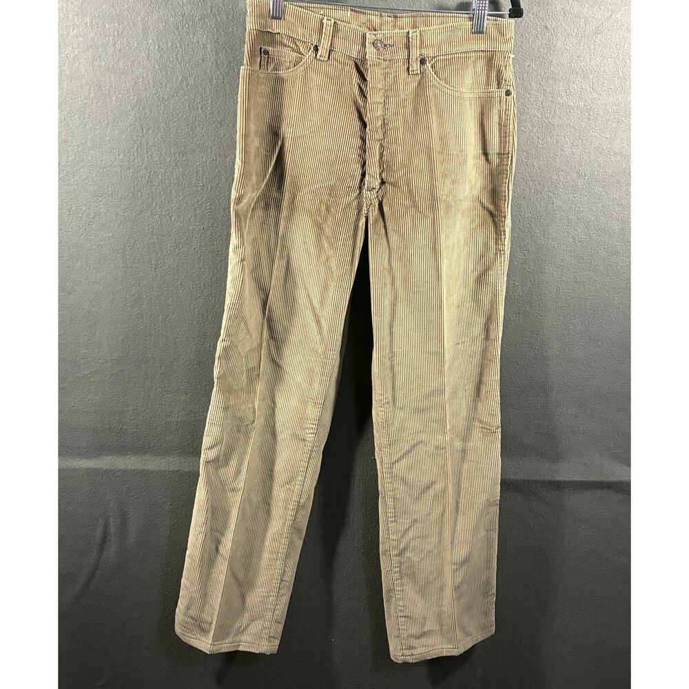 Vintage y2k calvin klein men corduroy pants 32 brown baggy skater chino wide leg